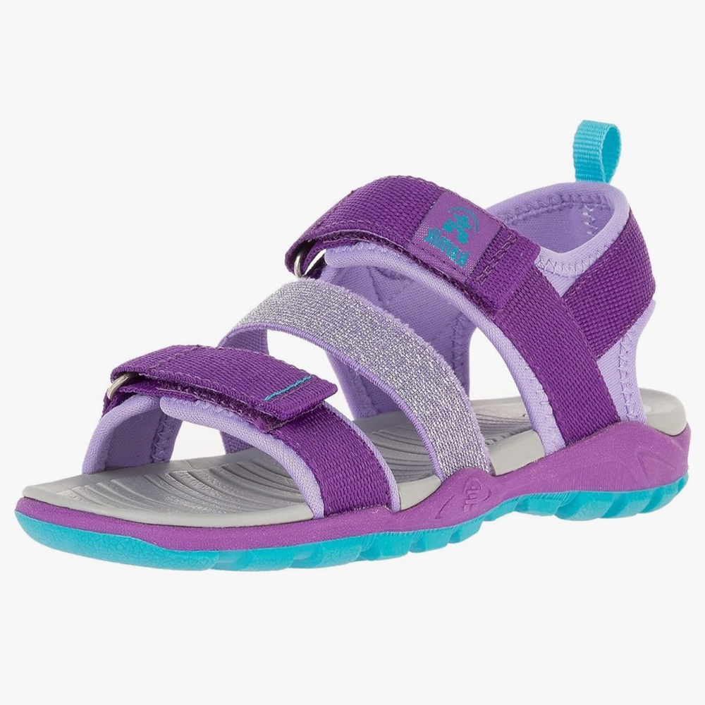 Kamik Coast Girls Water Friendly Purple Sandals SZ 4